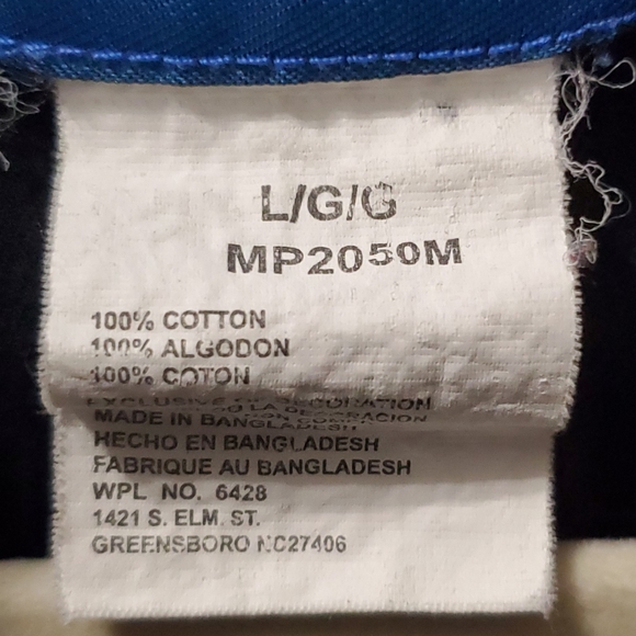 Men's Plaid button down vintage Wrangler shirt. Size Lg - Picture 4 of 7